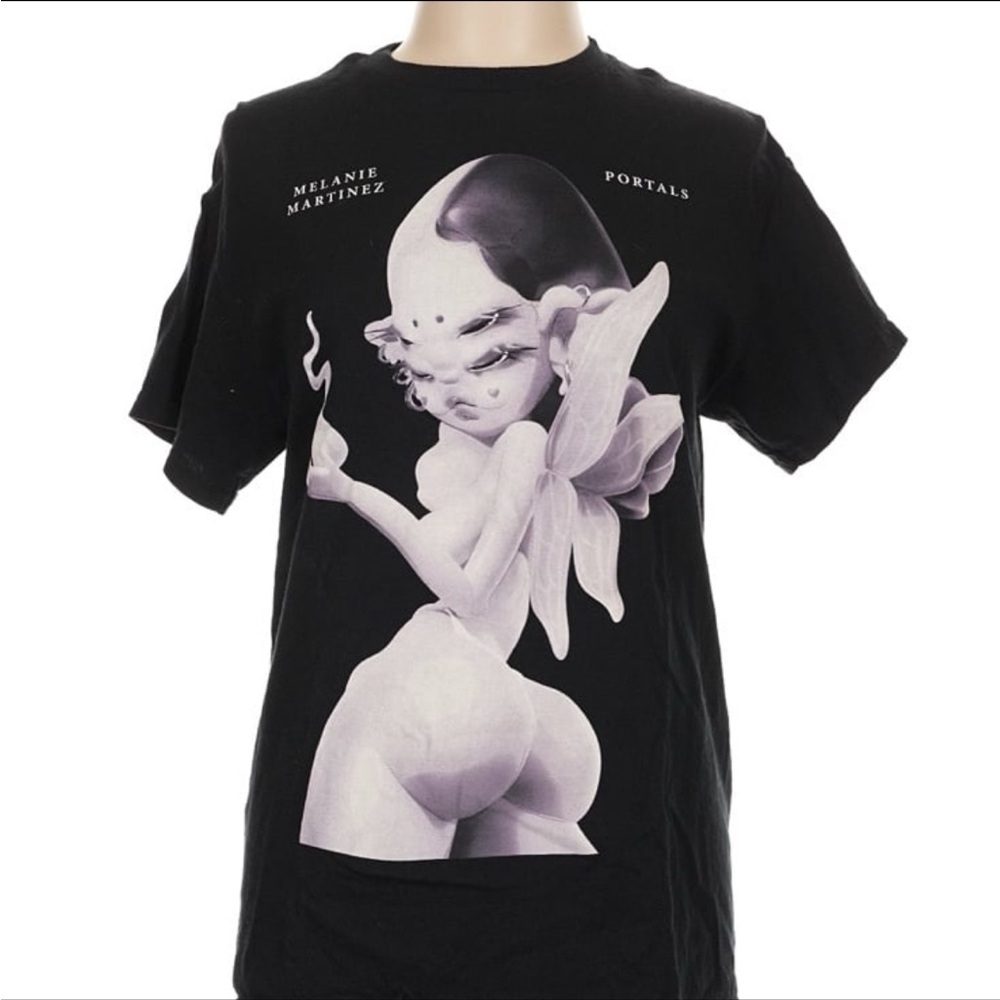 Melanie Martinez Portals Tour Merch T Shirt Black Sz large